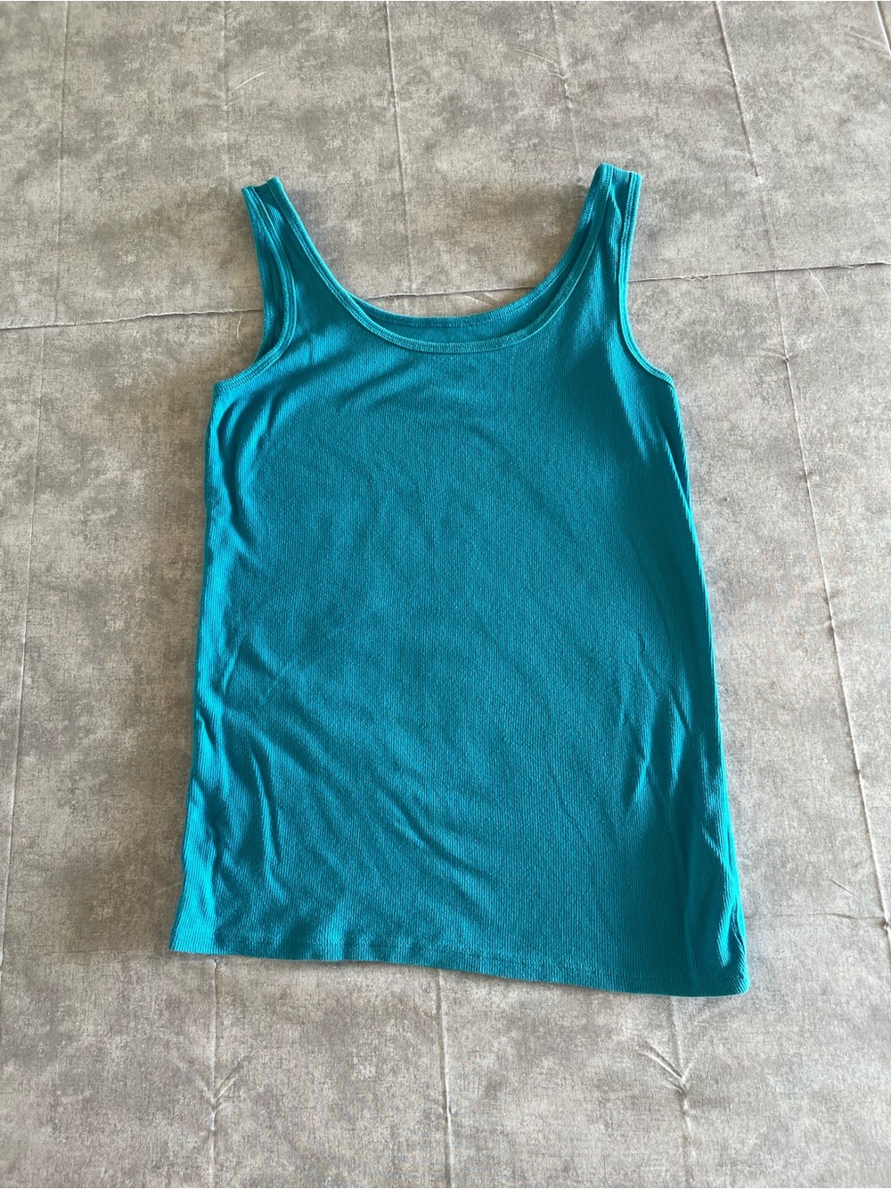 LG Women's Teal Scoop Neck Tank Top